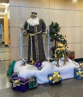 Festive Lobby Scenes