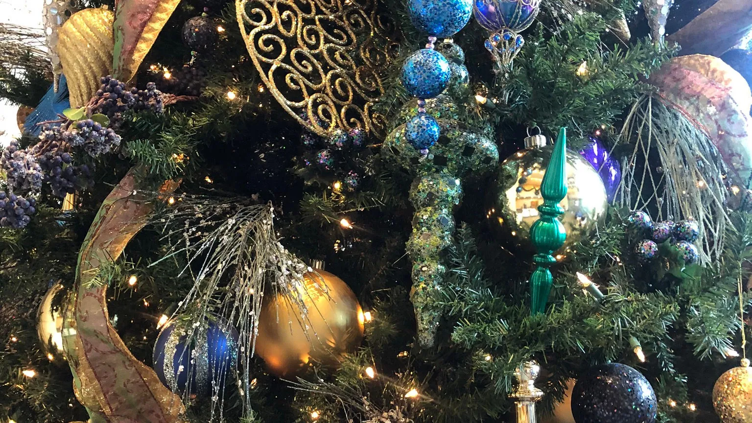 Holiday installation detail